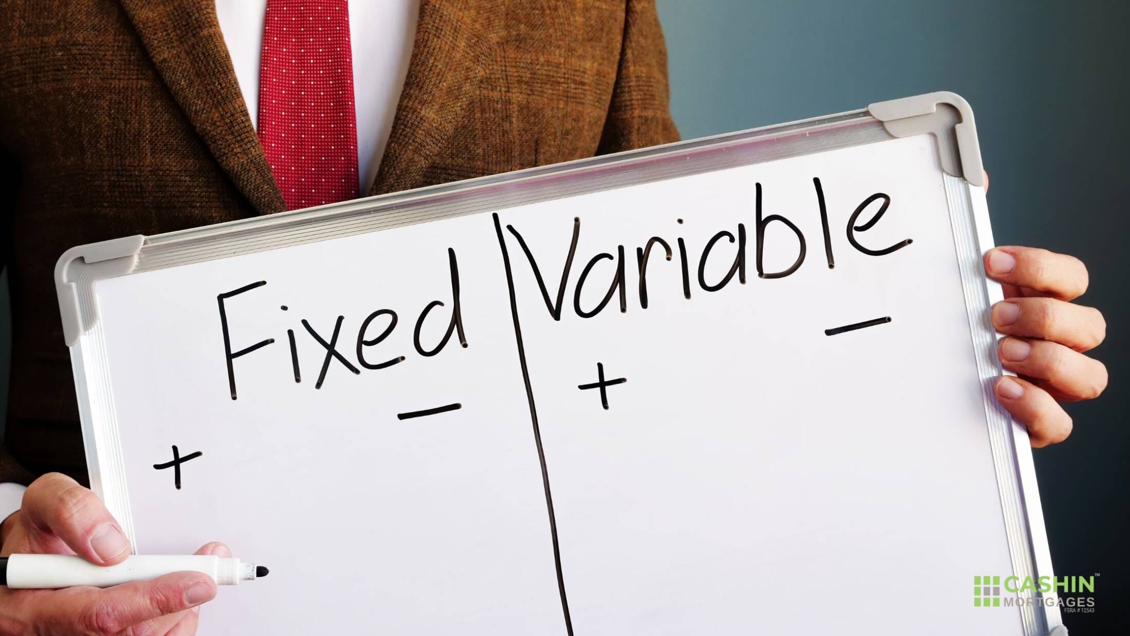 fixed and variable rates